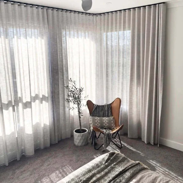 How to Make Sheer Curtains More Private