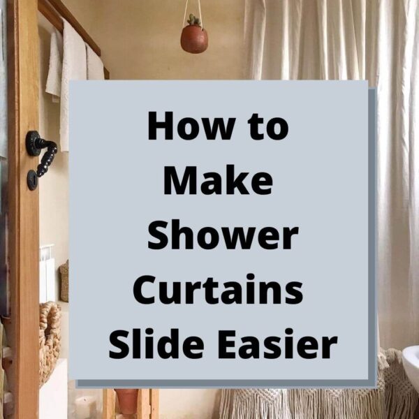 How to Make Shower Curtains Slide Easier