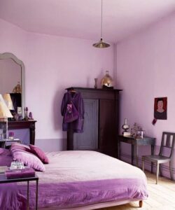 Two Colour Combination for Bedroom Walls