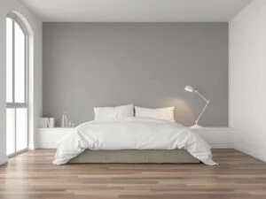 Grey Two Colour Combination for Bedroom Walls