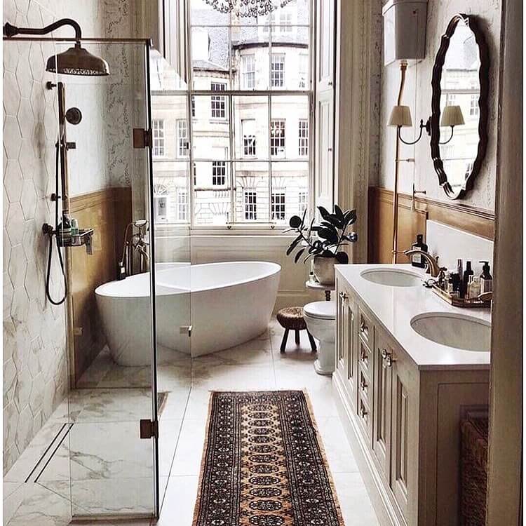 Where to Place Bathroom Rugs