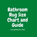 Bathroom Rug Size Chart and Guide