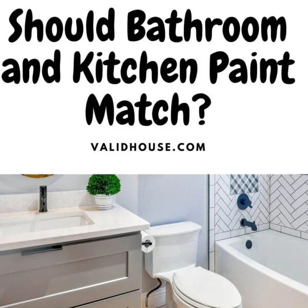 Should Bathroom and Kitchen Paint Match