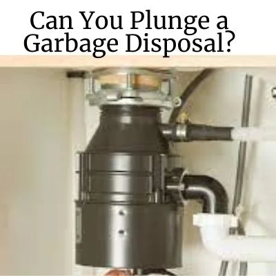 Can You Plunge a Garbage Disposal