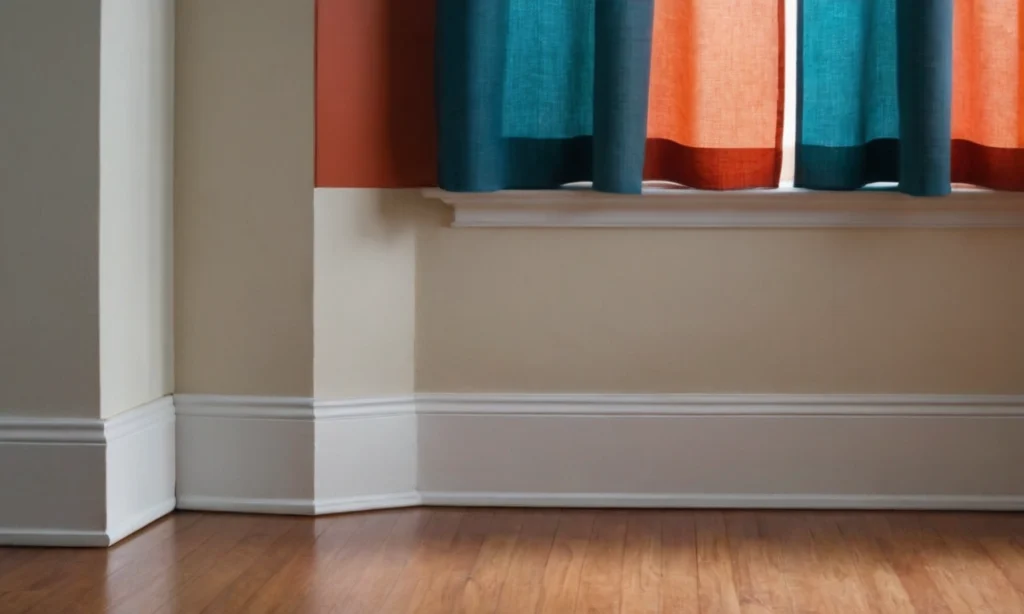 Can Curtains Hang Above Baseboards? Complete Guide